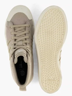 adidas Beige Bravada 2.0 Mid Platform-Dames Sneakers
