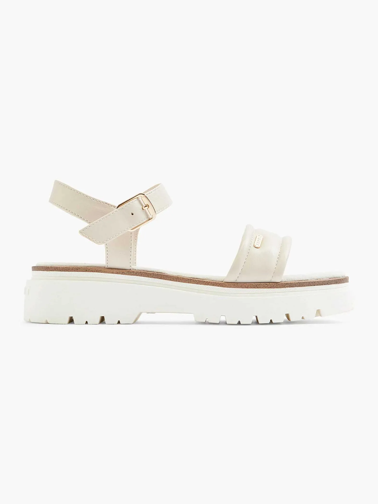 Esprit Beige Chunky Sandaal-Dames Sandalen