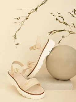 Esprit Beige Chunky Sandaal-Dames Sandalen