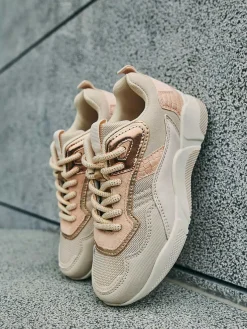 Graceland Beige Chunky Sneaker-Kinderen Jongensschoenen