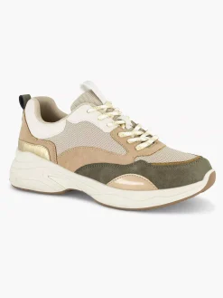 Graceland Beige Chunky Sneaker-Dames Sneakers
