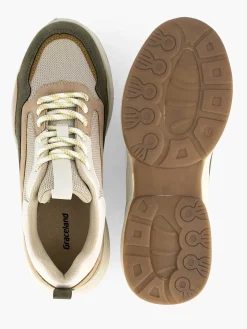 Graceland Beige Chunky Sneaker-Dames Sneakers