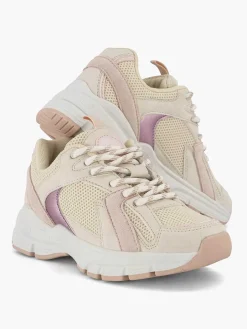 Oxmox Beige Chunky Sneaker-Kinderen Jongensschoenen