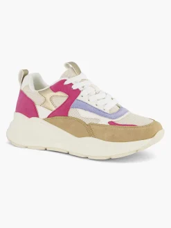 Oxmox Beige Chunky Sneaker-Dames Sneakers