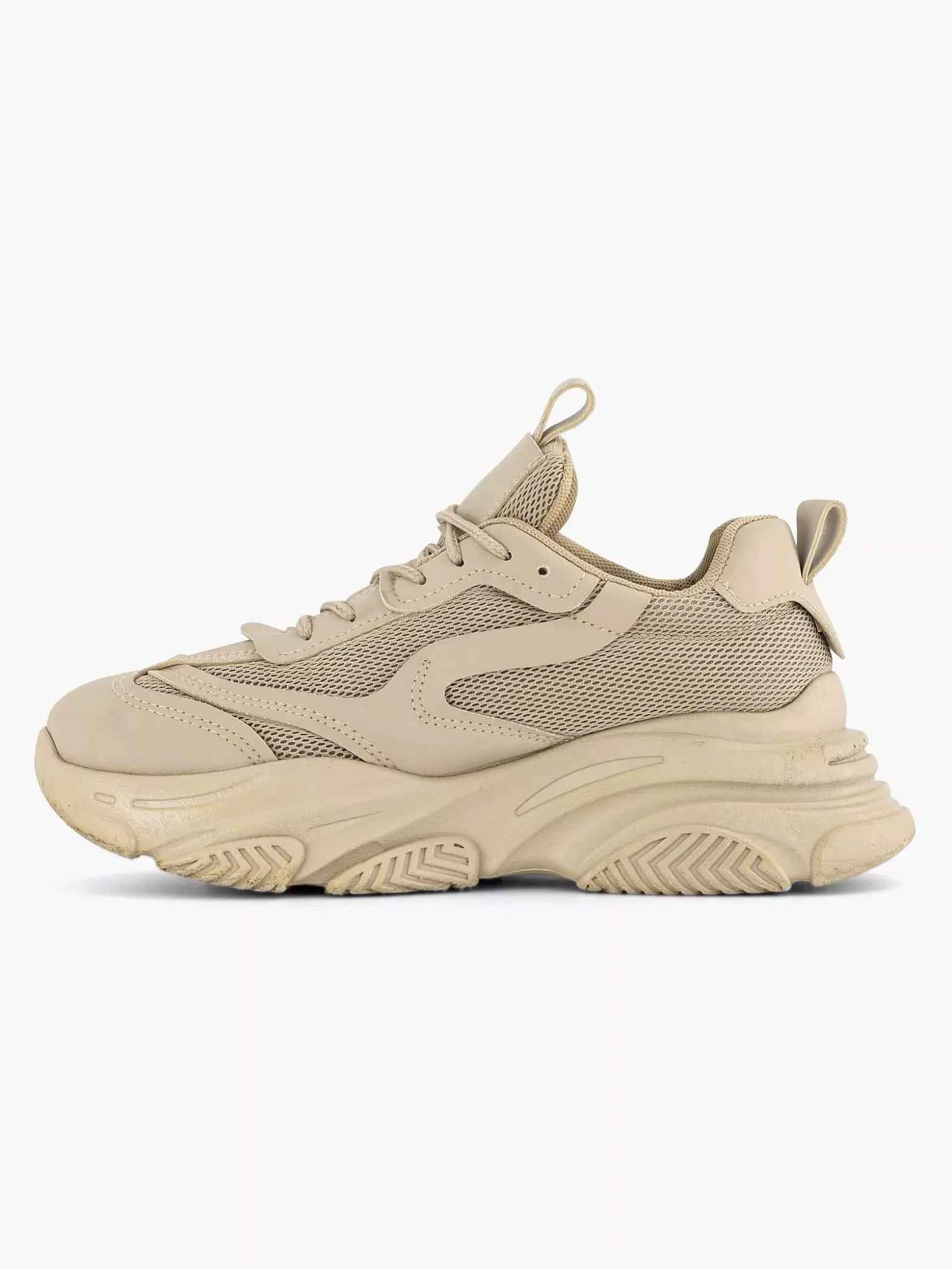 Oxmox Beige Chunky Sneaker-Dames Sneakers