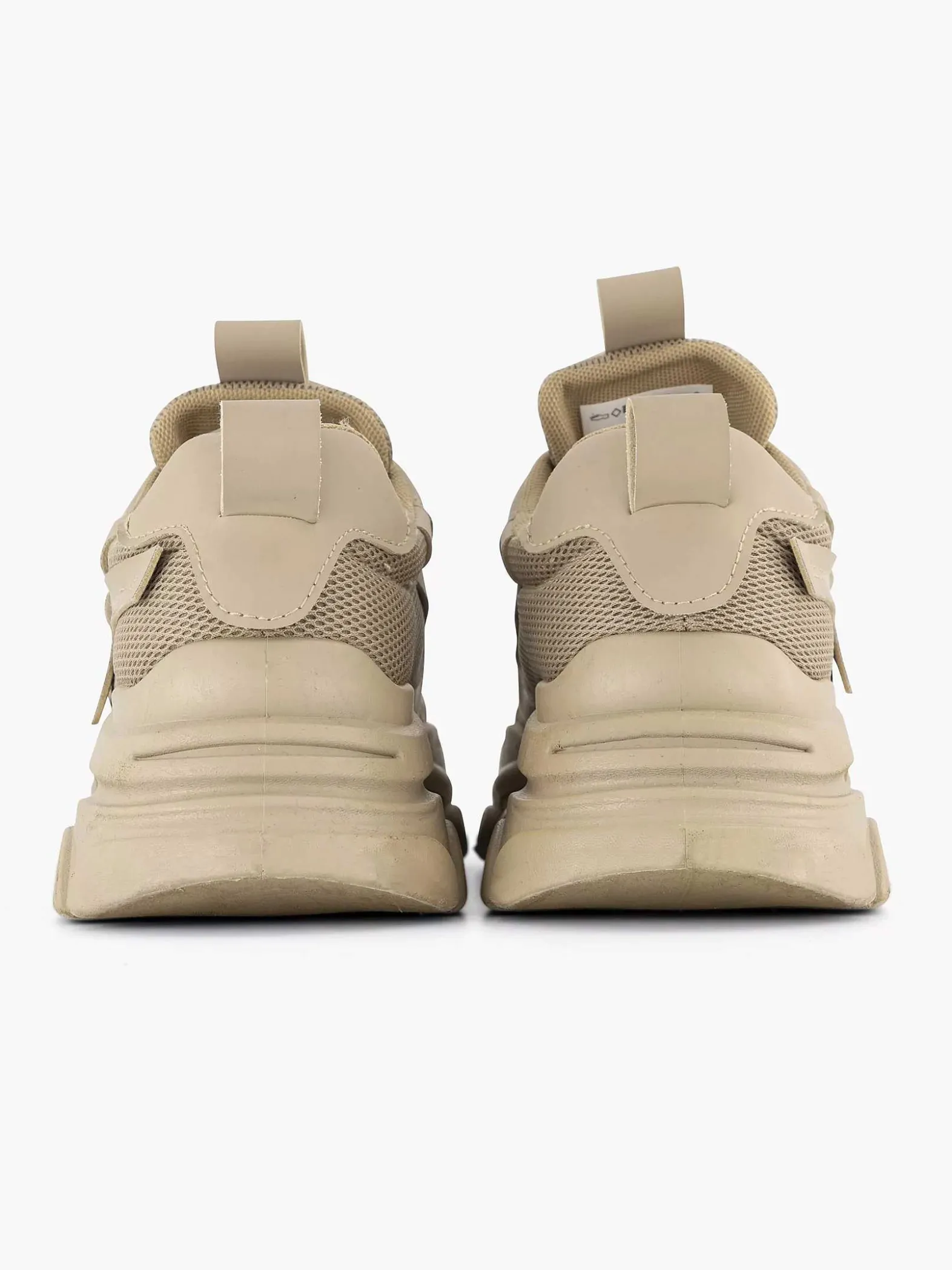 Oxmox Beige Chunky Sneaker-Dames Sneakers