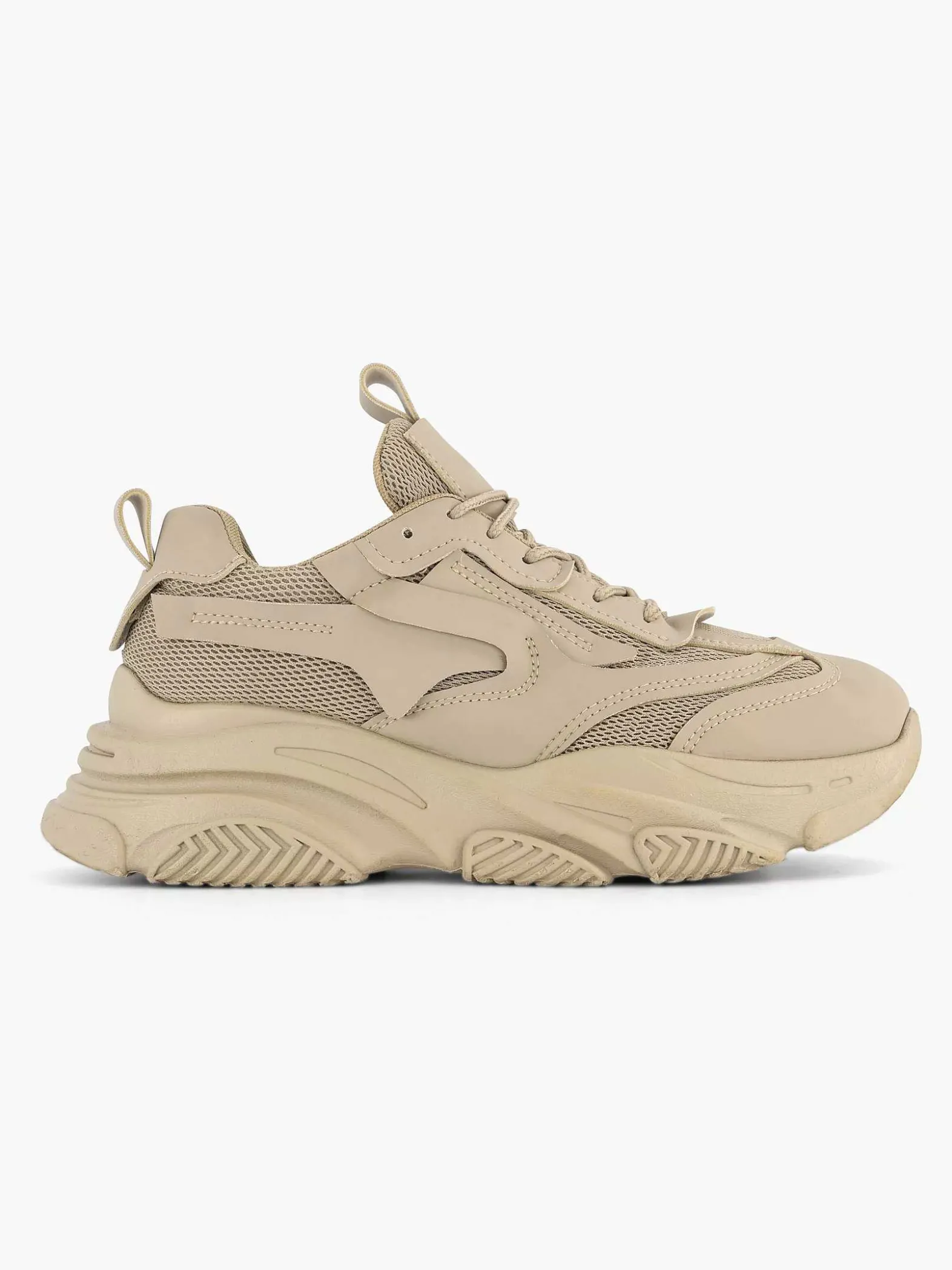 Oxmox Beige Chunky Sneaker-Dames Sneakers