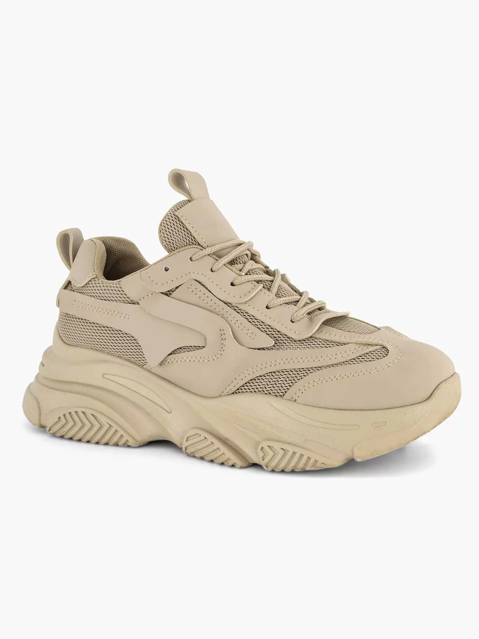 Oxmox Beige Chunky Sneaker-Dames Sneakers