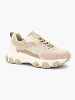 Oxmox Beige Chunky Sneaker-Dames Sneakers