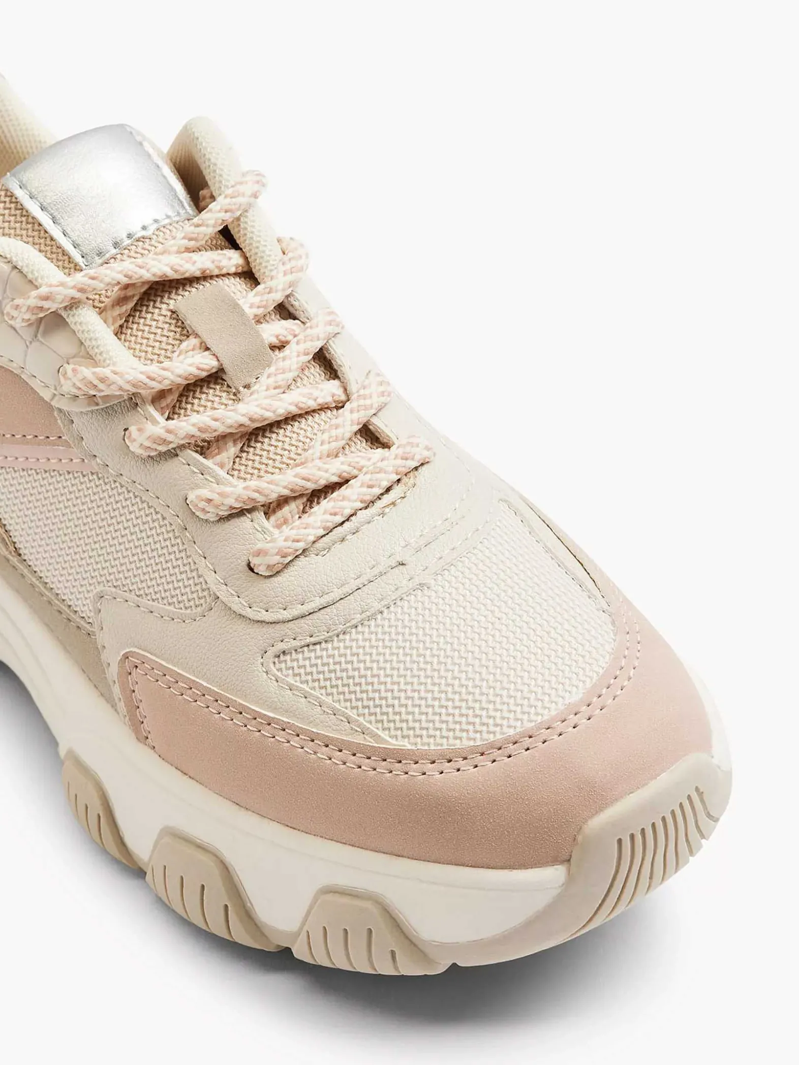 Oxmox Beige Chunky Sneaker-Dames Sneakers