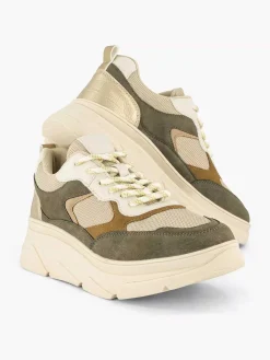 Graceland Beige Chunky Sneaker-Dames Sneakers