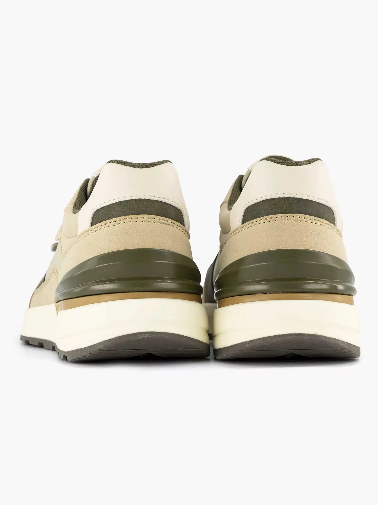 Oxmox Beige Chunky Sneaker-Heren Sneakers