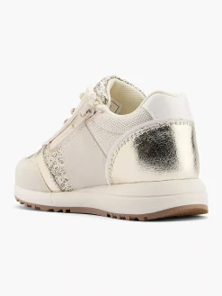 Graceland Beige Chunky Sneaker Glitters-Kinderen Jongensschoenen
