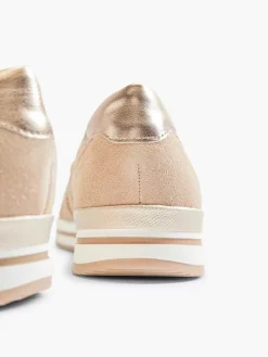 Medicus Beige Comfort Instapper-Dames Comfort Schoenen