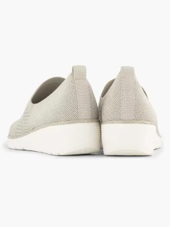 Easy Street Beige Comfort Instapper-Dames Comfort Schoenen