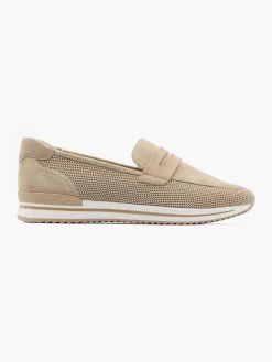 Medicus Beige Comfort Instapper-Dames Comfort Schoenen