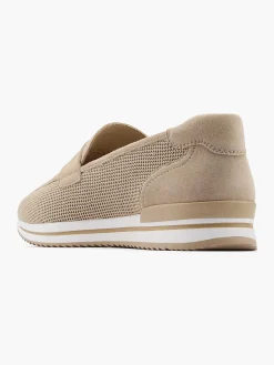 Medicus Beige Comfort Instapper-Dames Comfort Schoenen