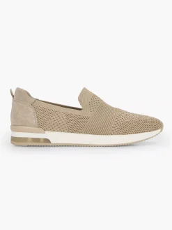 Medicus Beige Comfort Instapper-Dames Comfort Schoenen
