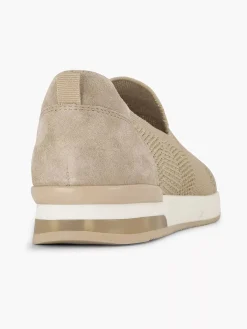 Medicus Beige Comfort Instapper-Dames Comfort Schoenen