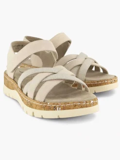 Medicus Beige Comfort Sandaal-Dames Comfort Schoenen