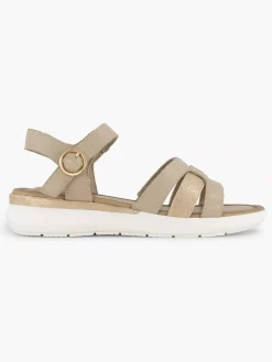 Medicus Beige Comfort Sandaal-Dames Comfort Schoenen