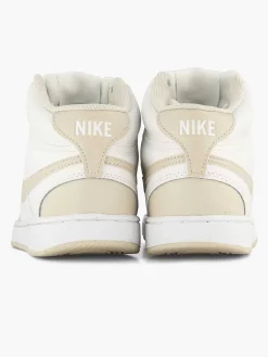 Nike Beige Court Vision Mid-Dames Sneakers