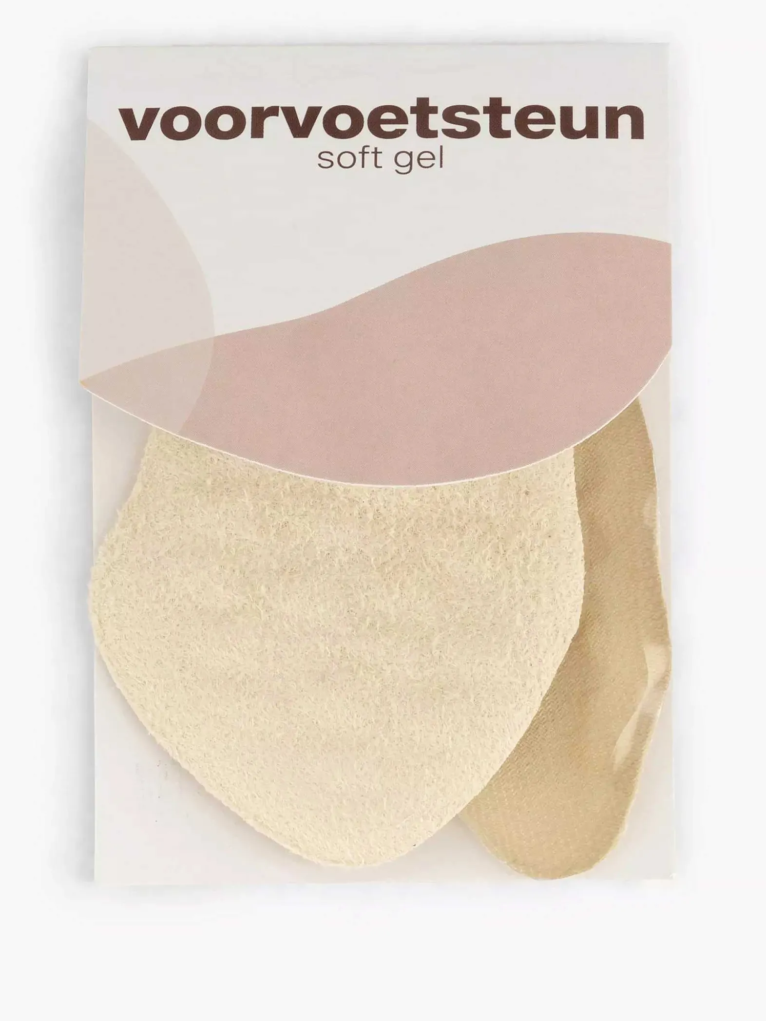vanHaren Beige 3D Gel - Voorvoetsteun-Kinderen Jongensschoenen