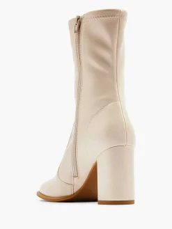 Graceland Beige Enkellaars Hak-Dames Enkellaarzen & Boots