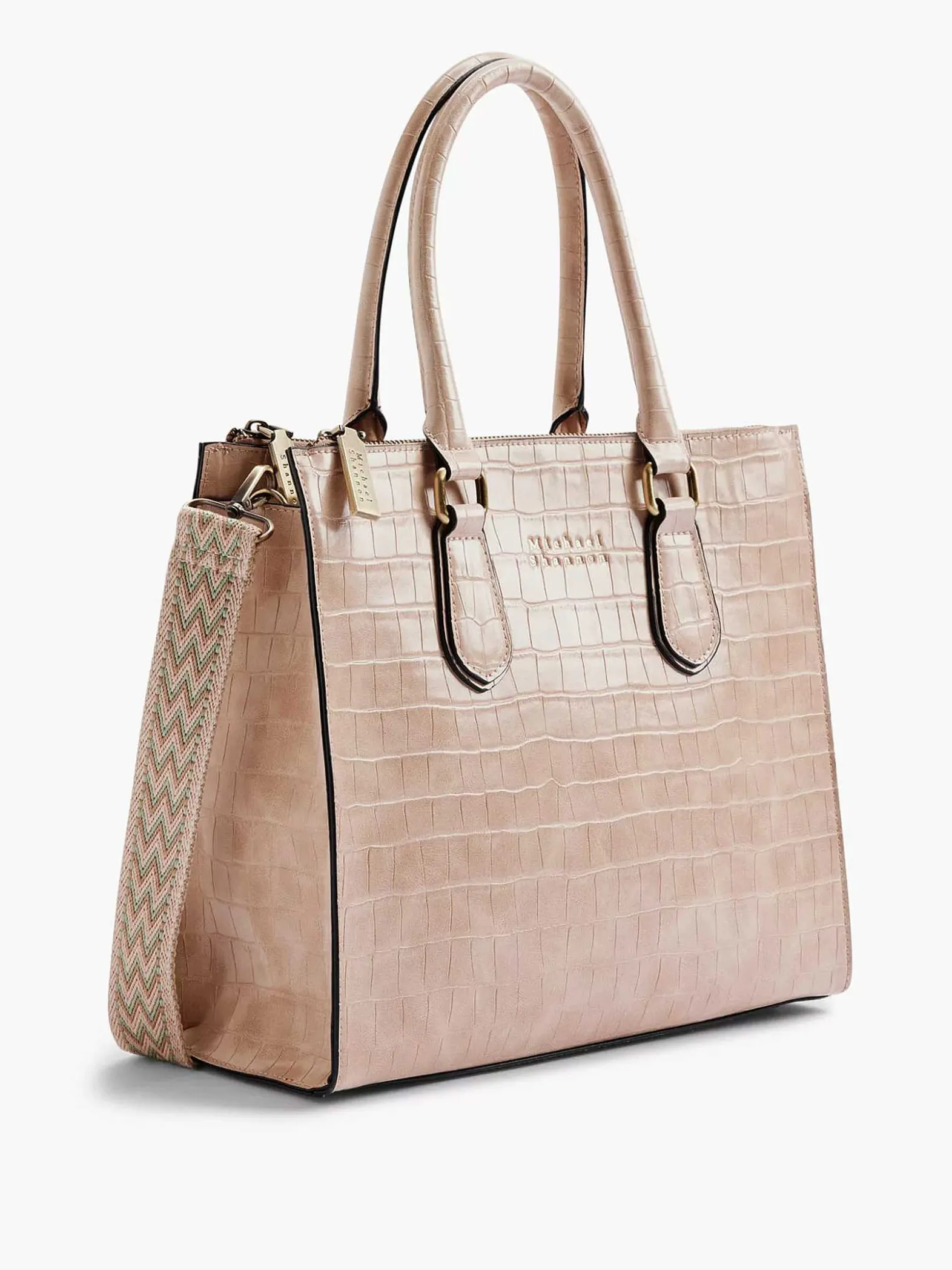 Michael Shannon Beige Handtas-Dames Online Exclusive Accessoires
