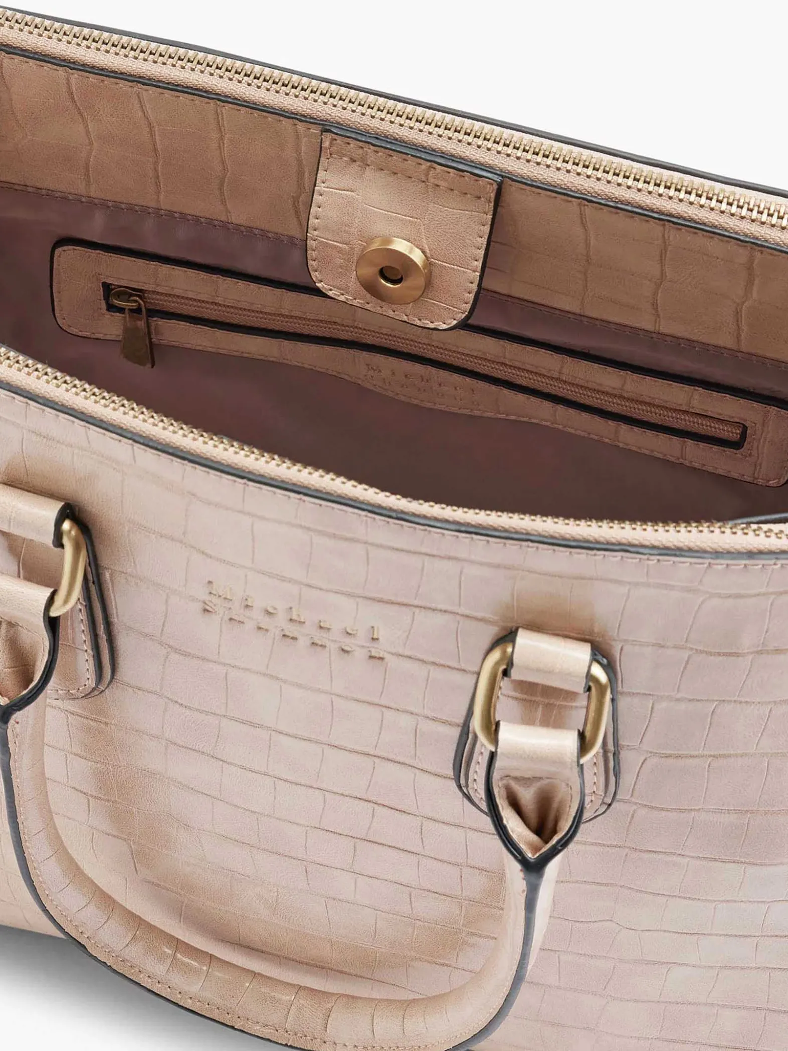 Michael Shannon Beige Handtas-Dames Online Exclusive Accessoires