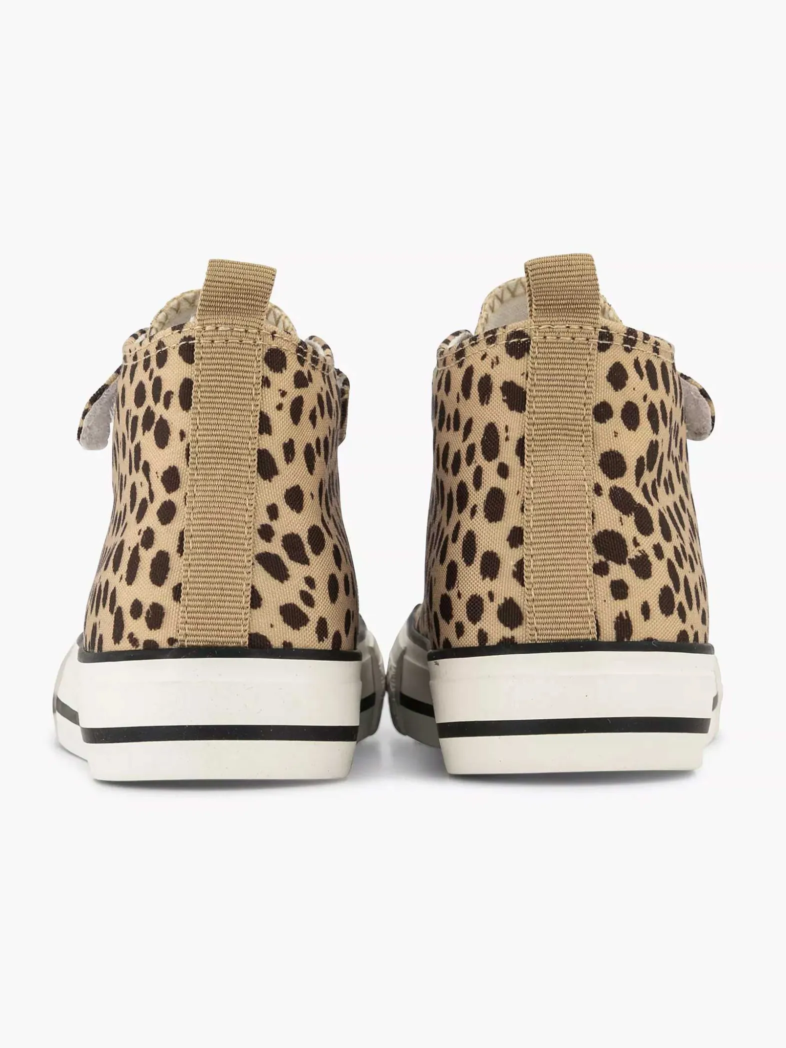 Graceland Beige Hoge Canvas Sneaker-Kinderen Babyschoenen