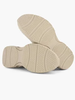 Oxmox Beige Hoge Sneaker-Dames Sneakers