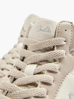 FILA Beige Hoge Sneaker-Dames Sneakers