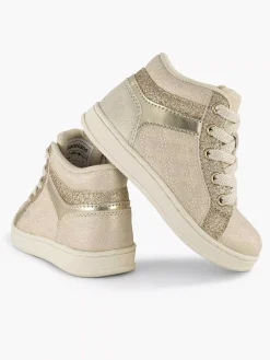 Graceland Beige Hoge Sneaker-Kinderen Jongensschoenen