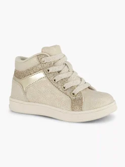 Graceland Beige Hoge Sneaker-Kinderen Jongensschoenen