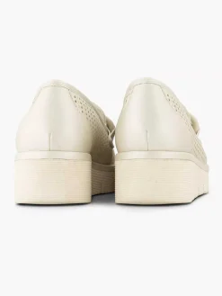 Easy Street Beige Instapper-Dames Comfort Schoenen