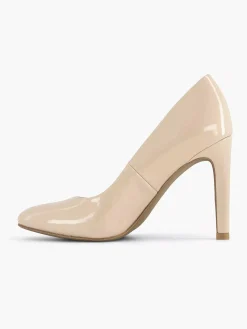 Graceland Beige Lak Pump-Dames Pumps