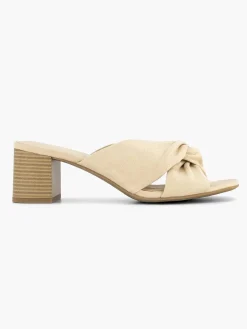 Graceland Beige Muiltje Knoop-Dames Sandalen