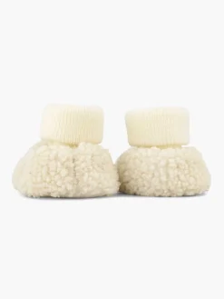 vanHaren Beige Pantoffel Teddy-Kinderen Jongensschoenen