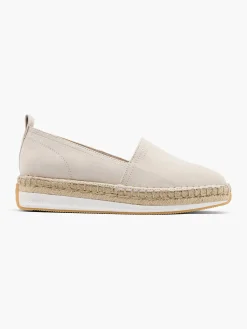 Esprit Beige Platform Espadrille-Dames Instappers