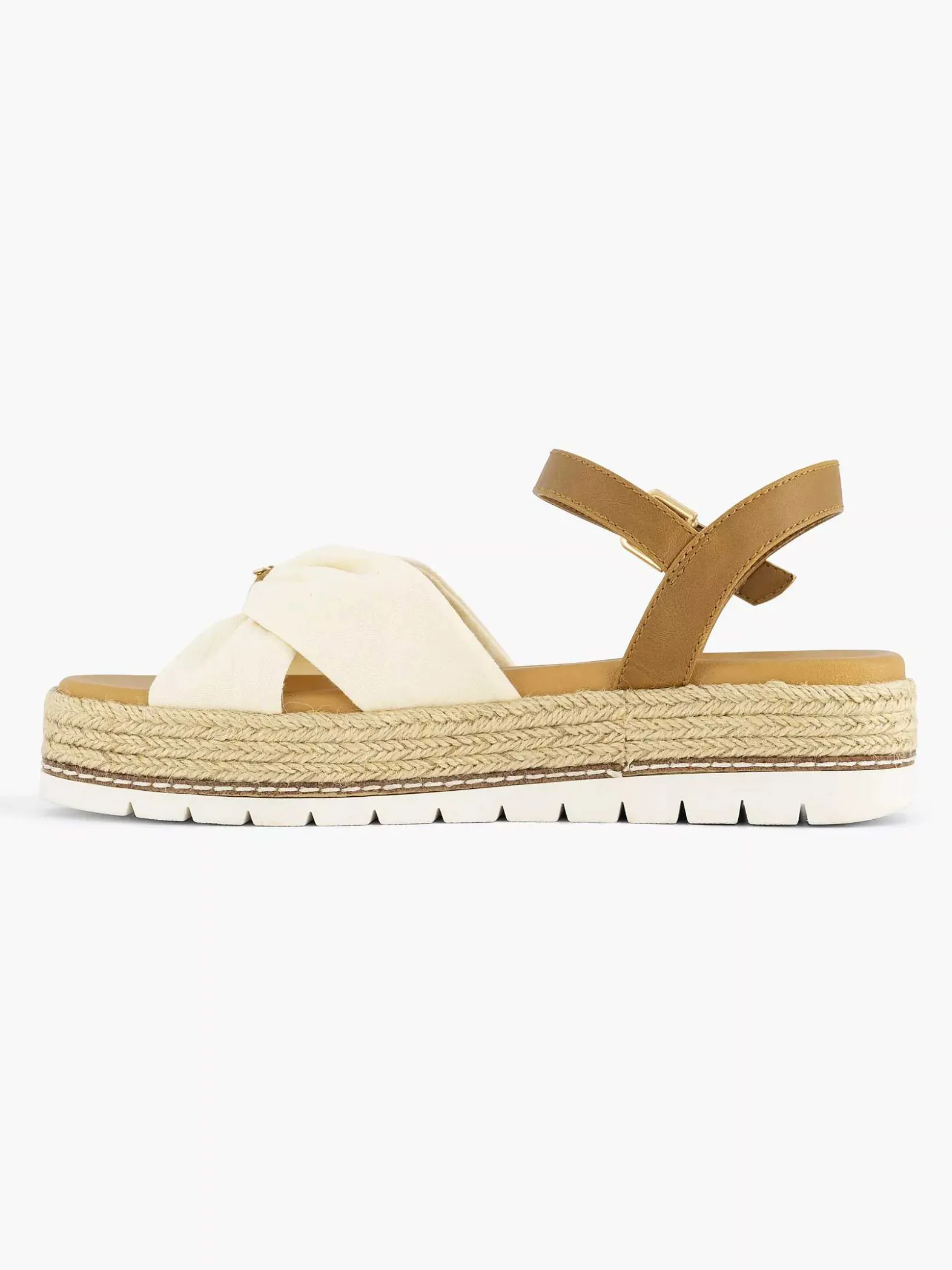 Esprit Beige Platform Sandaal-Dames Sandalen