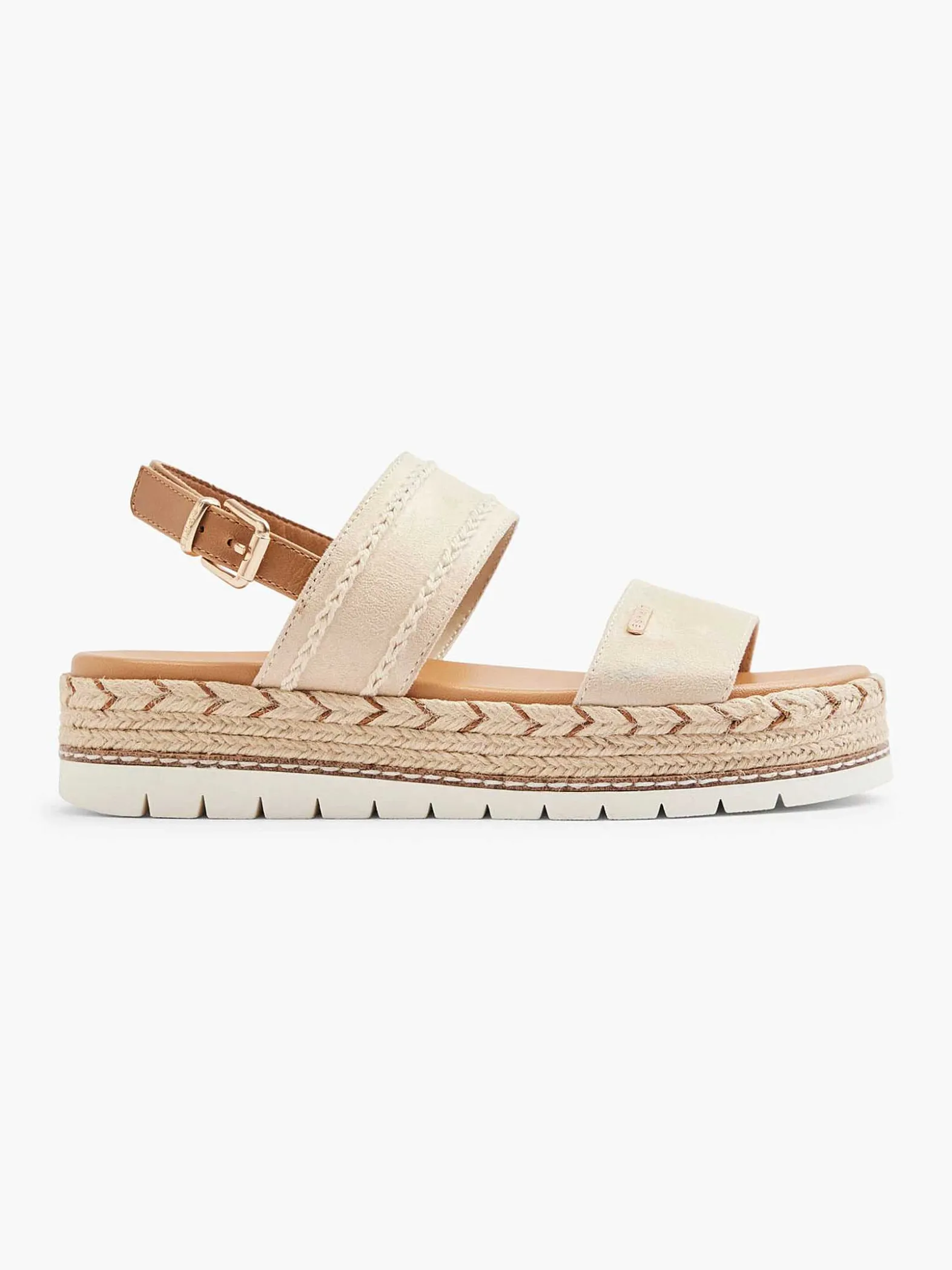 Esprit Beige Platform Sandaal-Dames Sandalen