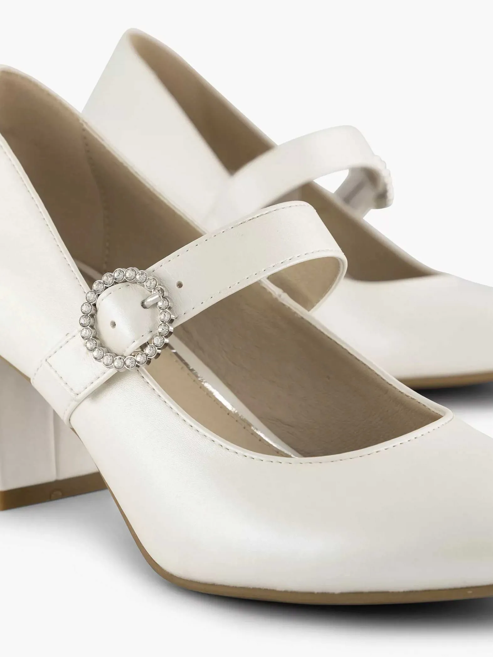Graceland Beige Pump Gesp-Dames Pumps
