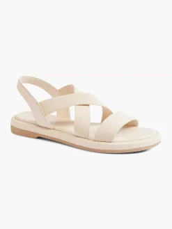 Graceland Beige Sandaal-Dames Sandalen