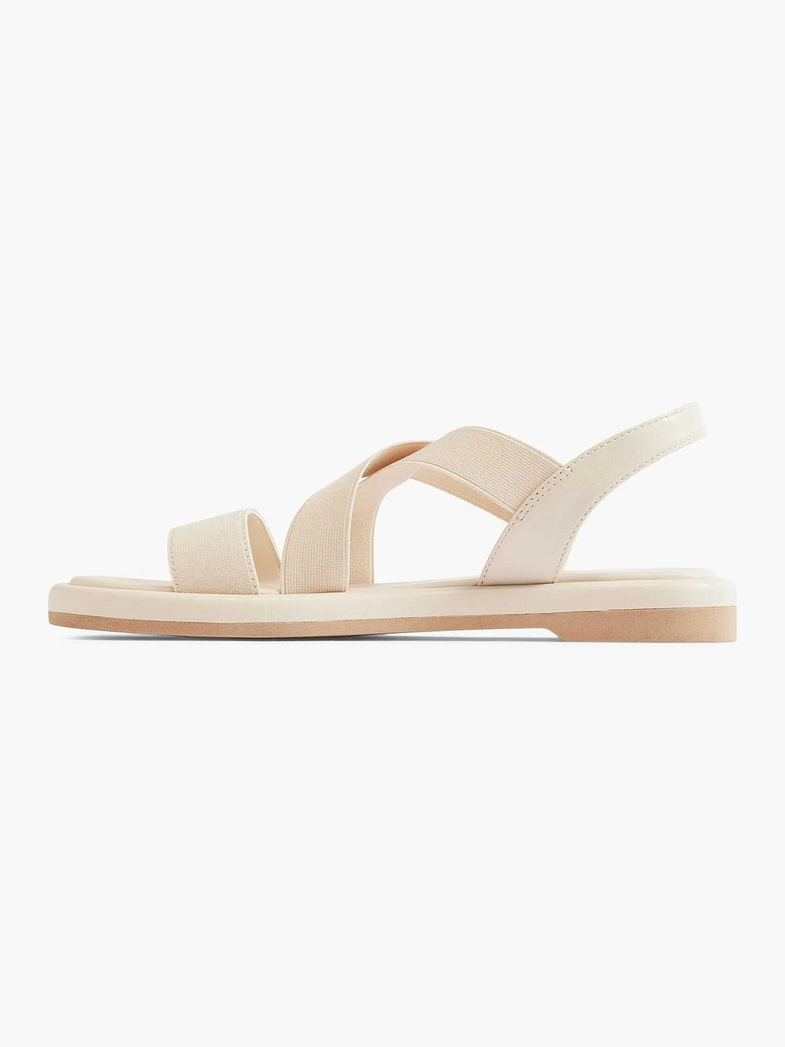 Graceland Beige Sandaal-Dames Sandalen