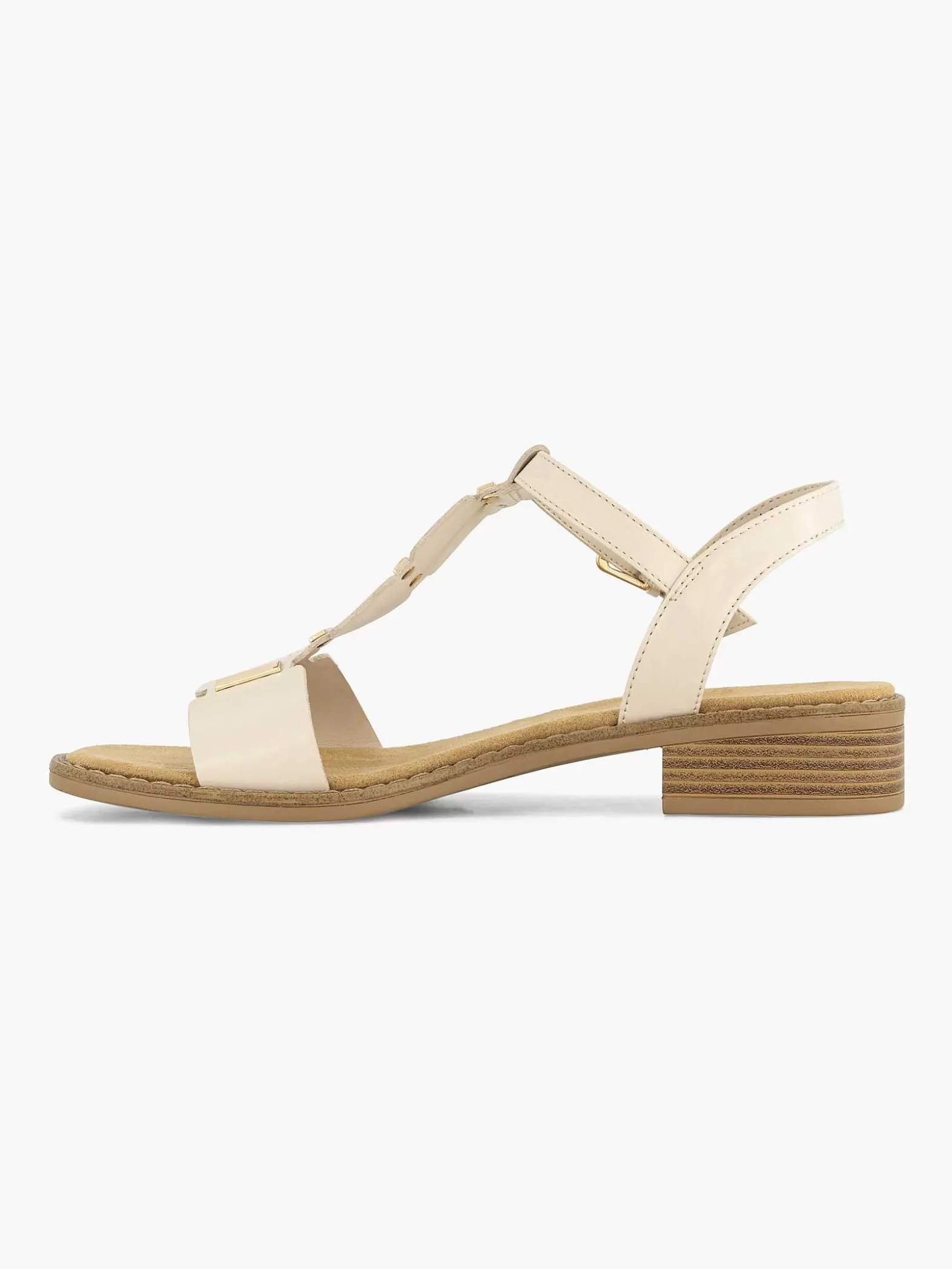 Graceland Beige Sandaal-Dames Sandalen