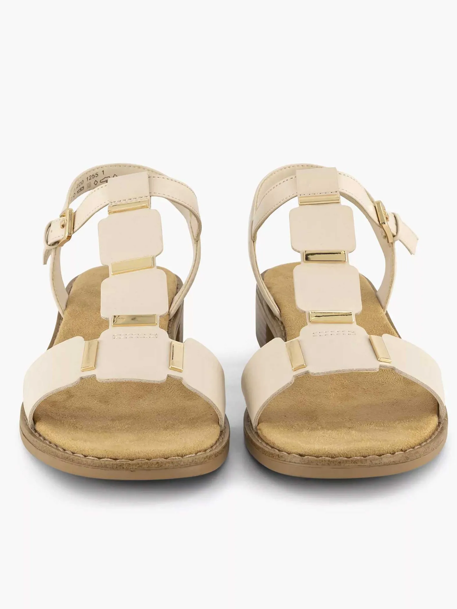 Graceland Beige Sandaal-Dames Sandalen