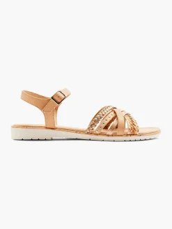 Graceland Beige Sandaal-Dames Sandalen