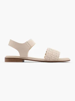 Graceland Beige Sandaal-Dames Sandalen