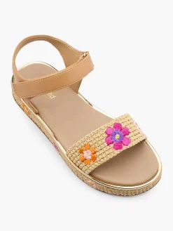 Graceland Beige Sandaal-Kinderen Babyschoenen
